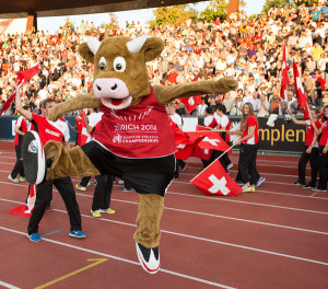 "Cooly goes Athletics“ la mascotte di Zürich 2014