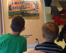 Con Cézanne al Museo in Erba di Bellinzona