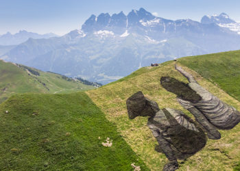 Weekend in Vallese per la grande pittura sull’erba