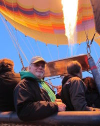 Appenzell in mongolfiera