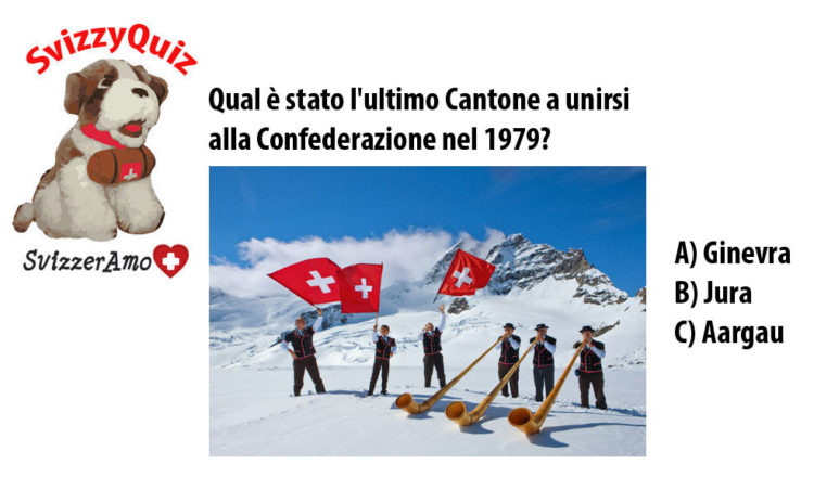 Qual è stato l'ultimo Cantone a unirsi alla Confederazione nel 1979?