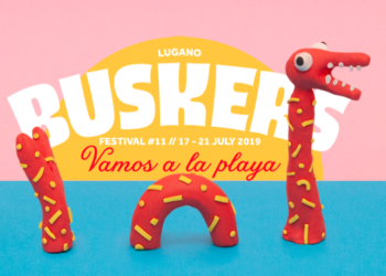 La locandina del Buskers Festival con il motto