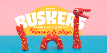 La locandina del Buskers Festival con il motto