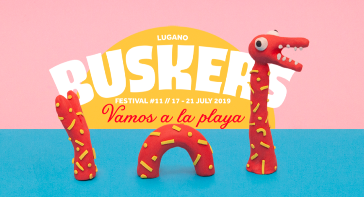 La locandina del Buskers Festival con il motto