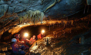 Trekking in grotta nel Canton Schwyz
