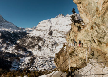 A piedi in sicurezza sulle montagne svizzere