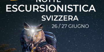 In tutta la Svizzera a piedi sotto la luna