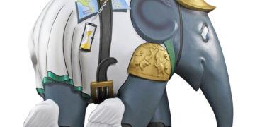 In Canton Grigioni, Laax è invasa dagli elefanti