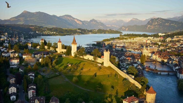 In giro per le torri di Lucerna