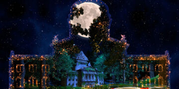 Sul Palazzo Federale di Berna la natura diventa magia