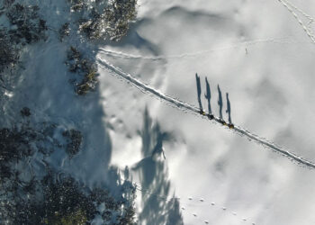 Camminare nel silenzio in Bassa Engadina